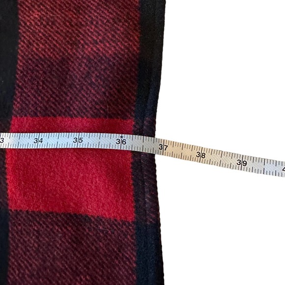 Torrid Women’s Plus Wool Longline Shacket Buffalo Checkered Print - 2X - Picture 12 of 13